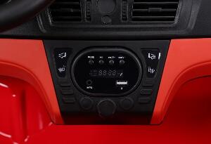 Masinuta electrica BMW X6 M XXL Red cu doua locuri si telecomanda 2.4 Ghz