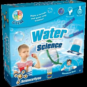 Joc educativ Science4you, set experimente cu apa