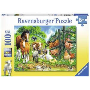 Puzzle animale, 100 piese