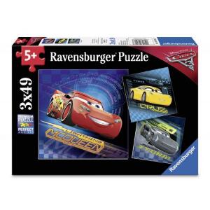 PUZZLE CARS, 3x49 PIESE