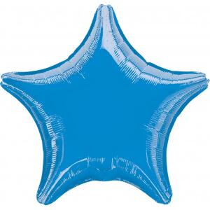 Balon Folie Stea Albastru 48 Cm