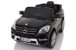 Masinuta electrica Mercedes Benz ML 350 cu scaun de piele Black