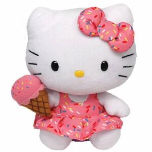 Plus Hello Kitty cu inghetata (15 cm) - Ty