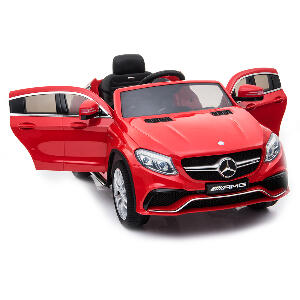 Masinuta electrica cu roti din cauciuc Mercedes AMG GLE63 Coupe Red