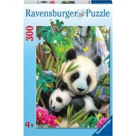 Puzzle ursi panda 300 piese