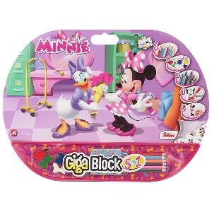 Set desen si accesorii Disney Minnie Giga Block 5 in 1 