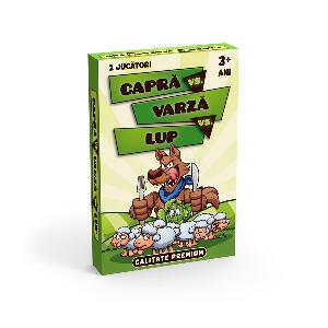 Joc de Carti Noriel - Razboi, 32 carti (Capra, Varza, Lup si Vanator)