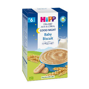 Cereale Hipp Noapte buna - Primul Biscuit al copilului, 250 g, 6 luni+