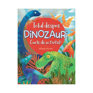 Carte de activitati Editura Litera, Totul despre dinozauri