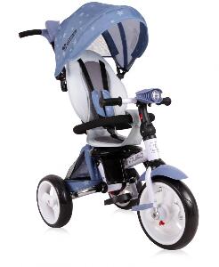 Tricicleta multifunctionala 4 in 1 Enduro cu scaun rotativ Grey Stars