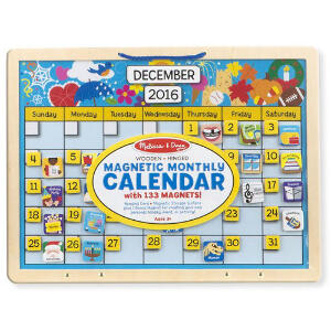 Calendar din Lemn Magnetic