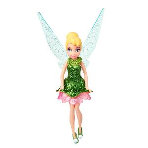 Papusa Disney Fairies, Tinker Bell, Verde, 12 cm