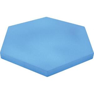 Panou hexagonal albastru baby 40 mm pentru reducerea zgomotului in clasa