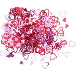 Confetti stralucitoare – inimi , 2