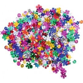 Confetti stralucitoare – mix forme colorate