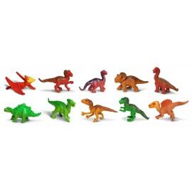 Tub figurine Pui dinozaur