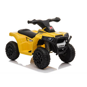 ATV electric cu roti din cauciuc Nichiduta X Racer 6V Yellow