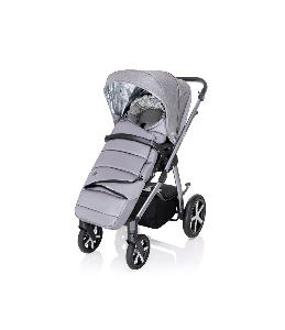 Carucior multifunctional Baby Design Husky + Winter Pack 17 Graphite 2020