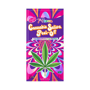 Masca de fata 7th Heaven Cannabis sativa Peel-off, 15 ml