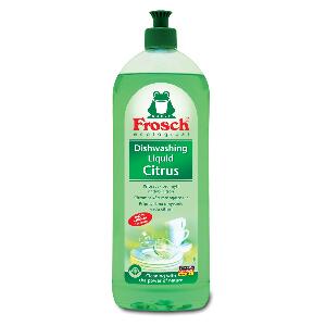 Detergent lichid pentru vase Lime Frosch, 750 ml