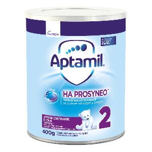 Lapte praf Aptamil Nutricia Ha Prosyneo 2, 400 g, 6-12 luni