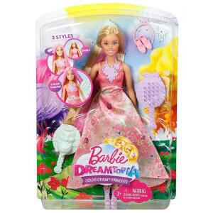 Papusa Mattel Barbie Printesa Parul fara sfarsit