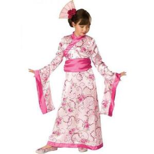 Costum geisha roz copii