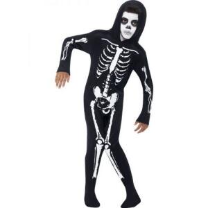 Costum schelet negru baieti