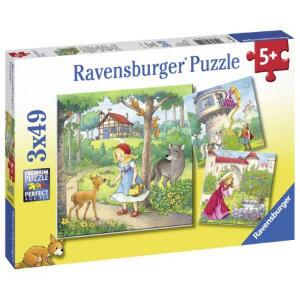 Puzzle Personaje, 3X49 Piese