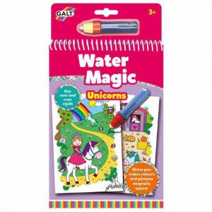 Water magic: carte de colorat unicorni