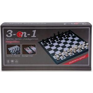 Magnetic chess checkers backgammon 