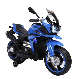 Motocicleta electrica pentru copii Rio Blue
