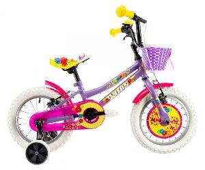 Bicicleta copii Dhs 1404 violet 14 inch