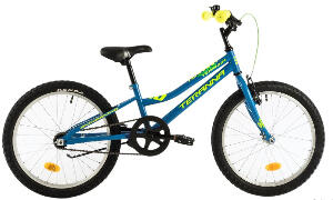 Bicicleta copii Dhs Terrana 2001 albastru galben 20 inch