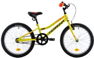 Bicicleta copii Dhs Terrana 2001 galben deschis 20 inch