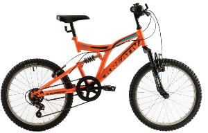 Bicicleta copii Kreativ 2041 portocaliu aprins 20 inch