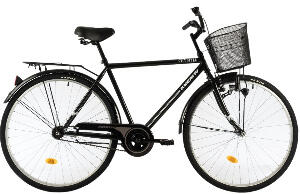 Bicicleta oras Kreativ 2811 M negru alb 28 inch