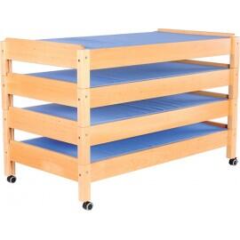 Roti pentru pat gradinita din lemn