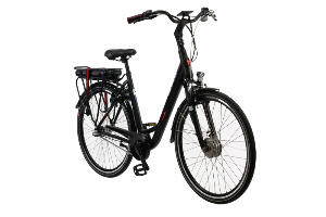 Bicicleta electrica Devron 28124 L negru mat 28 inch