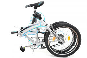 Bicicleta pliabila Dhs 2095 gri 20 inch