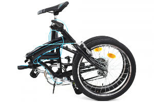 Bicicleta pliabila Dhs 2095 negru 20 inch
