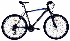 Bicicleta Mtb Dhs Terrana 2623 M negru albastru 26 inch
