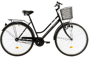 Bicicleta oras Kreativ 2812 L 505 mm negru 28 inch