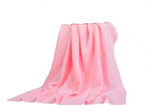 Paturica Moni Baby blanket tricotata 100 x 90 cm Pink 343