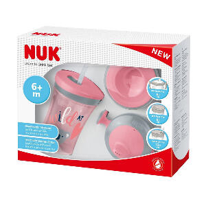Set cana Nuk Evolution All-In-1 roz