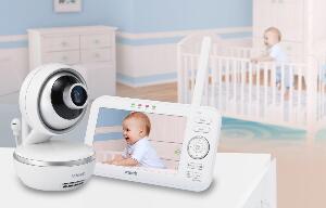 Video monitor pentru bebelusi cu ecran de 5 Vtech VM5261