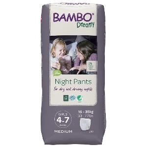 Scutece de noapte Bambo Nature Dreamy Girl, 15-35 Kg, 10 buc