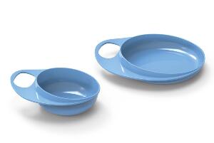 Set farfurie si castronel 8461 Cool blue Nuvita EasyEating