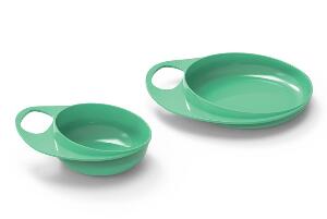 Set farfurie si castronel 8461 Cool green Nuvita EasyEating