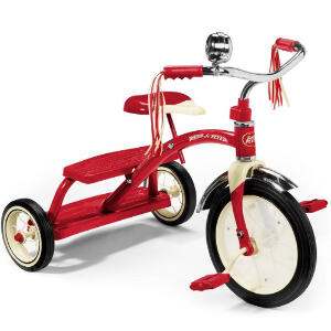 Tricicleta Classic Red Dual Deck